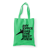 Thumbnail for My Office Has The Best View Designed Tote Bags