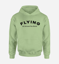 Thumbnail for Flying All Around The World Designed Hoodies