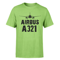 Thumbnail for Airbus A321 & Plane Designed T-Shirts