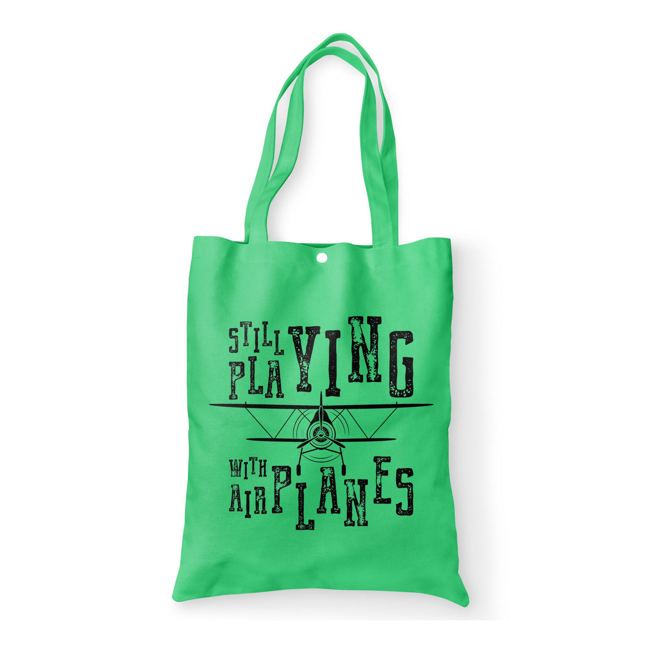 Still Playing With Airplanes Designed Tote Bags