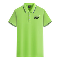 Thumbnail for The Boeing 747 Designed Stylish Polo T-Shirts