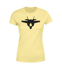 Thumbnail for Lockheed Martin F-35 Lightning II Silhouette Designed Women T-Shirts