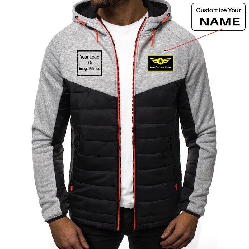 Custom Name & LOGO Designed Sportive Jackets