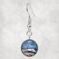 Thumbnail for Lufthansa's A380 At the Gate Designed Earrings