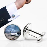 Thumbnail for Lufthansa's A380 At the Gate Designed Cuff Links