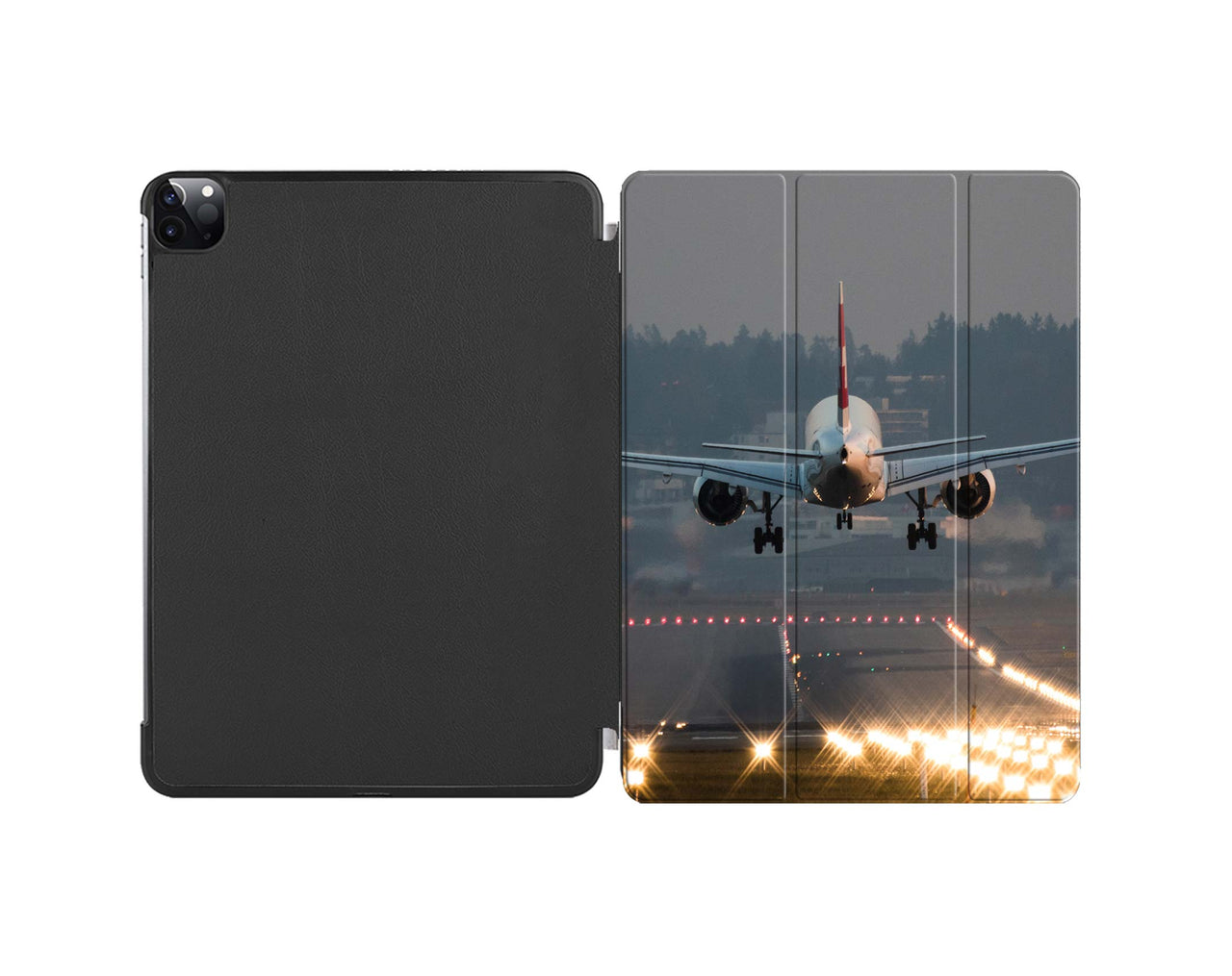 Magnificent Airplane Landing Designed iPad Cases