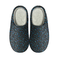 Thumbnail for Many Airplanes Gray Designed Cotton Slippers