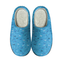 Thumbnail for Many Propellers Designed Cotton Slippers