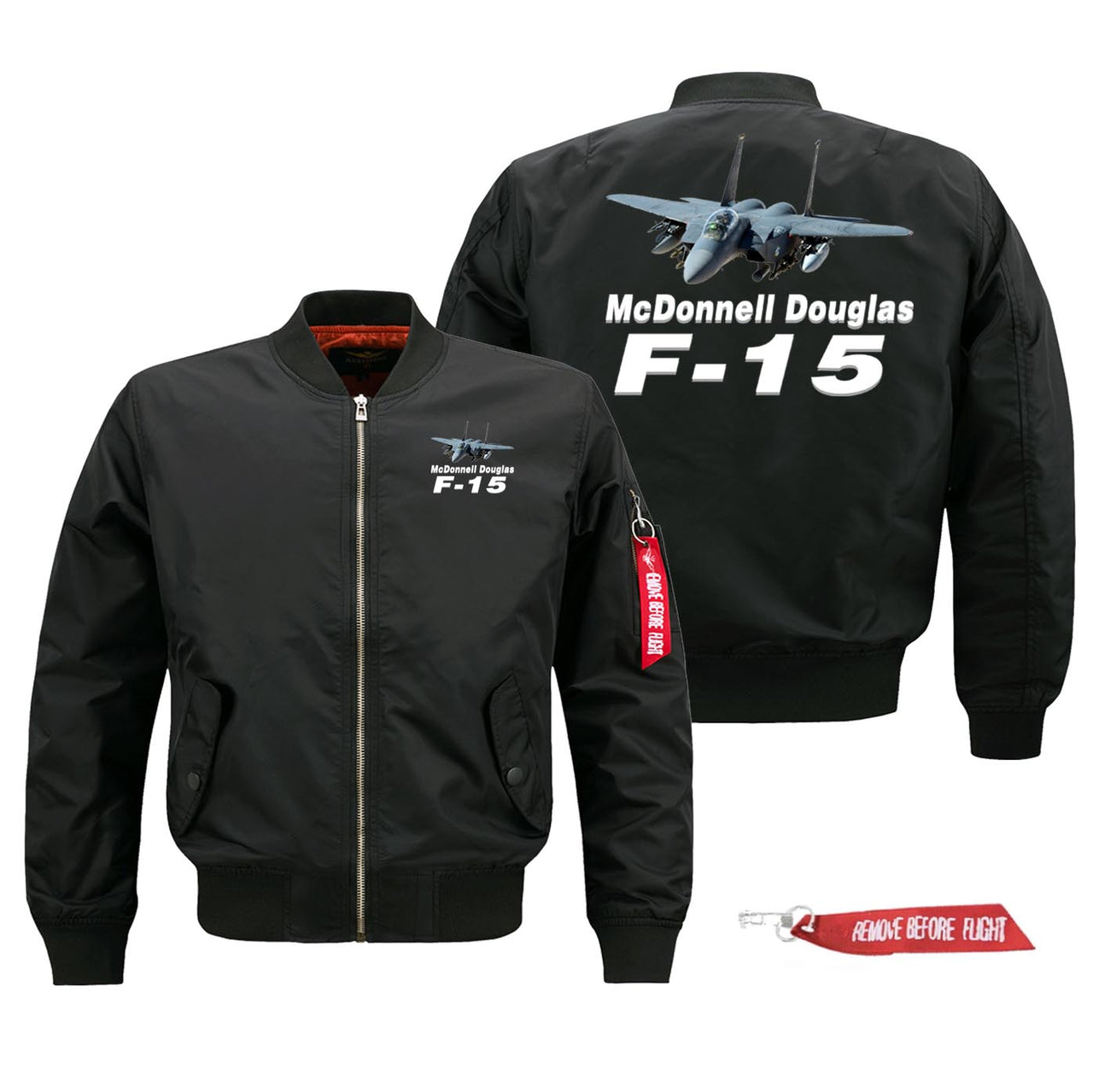McDonnell Douglas F15 Designed Pilot Jackets (Customizable)