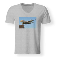 Thumbnail for Etihad Airways A380 Designed V-Neck T-Shirts