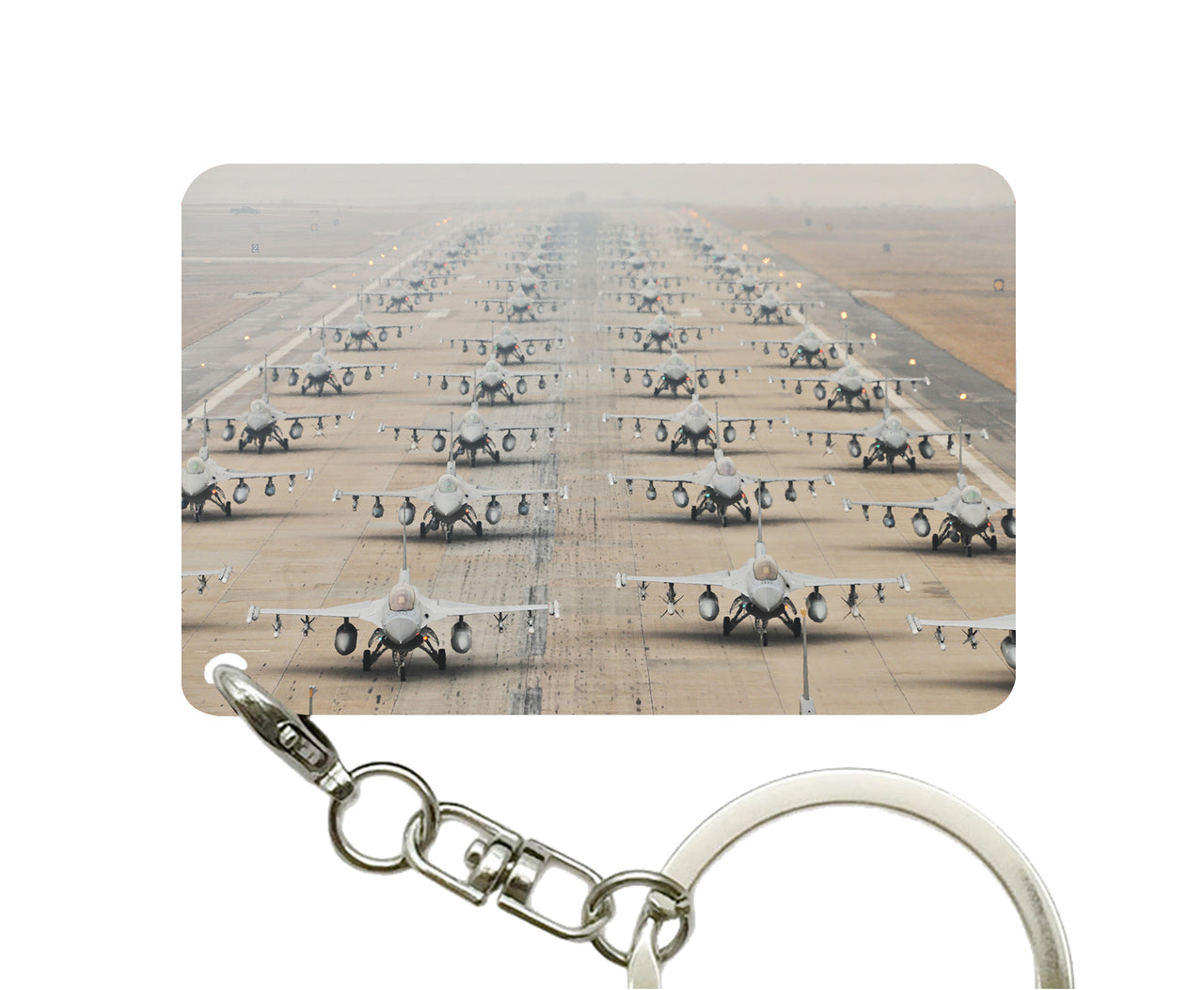 Military Jets Designed Key Chains