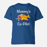 Thumbnail for Mommy's Co-Pilot (Propeller1) Designed Children T-Shirts