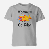 Thumbnail for Mommy's Co-Pilot (Propeller1) Designed Children T-Shirts