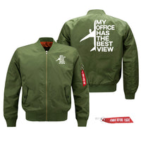 Thumbnail for My Office Has The Best View Designed Pilot Jackets (Customizable)