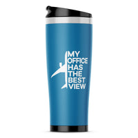 Thumbnail for My Office Has The Best View Designed Travel Mugs