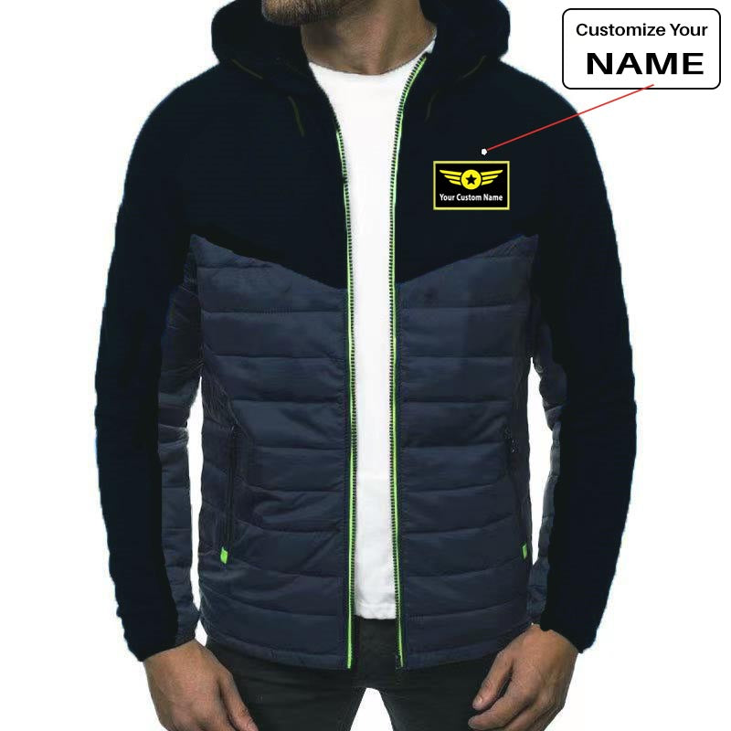 Custom Name with "Special Badge" Designed Sportive Jackets