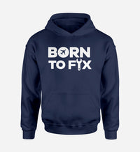 Thumbnail for Born To Fix Airplanes Designed Hoodies