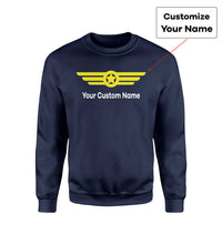 Thumbnail for Custom Name & Big Badge (6) Designed 3D Sweatshirts