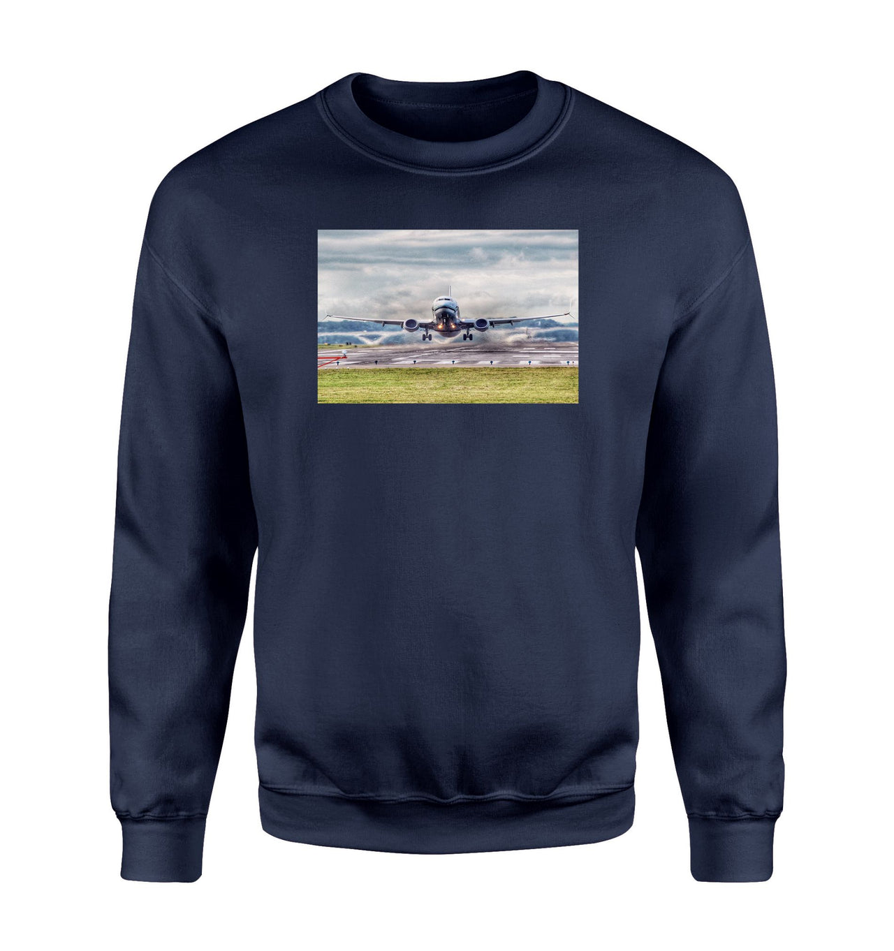 Departing Boeing 737 Designed Sweatshirts