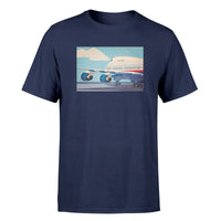 Thumbnail for Vintage Boeing 747 Designed T-Shirts