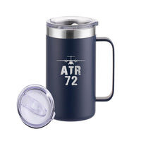 Thumbnail for ATR-72 & Plane Designed Stainless Steel Beer Mugs