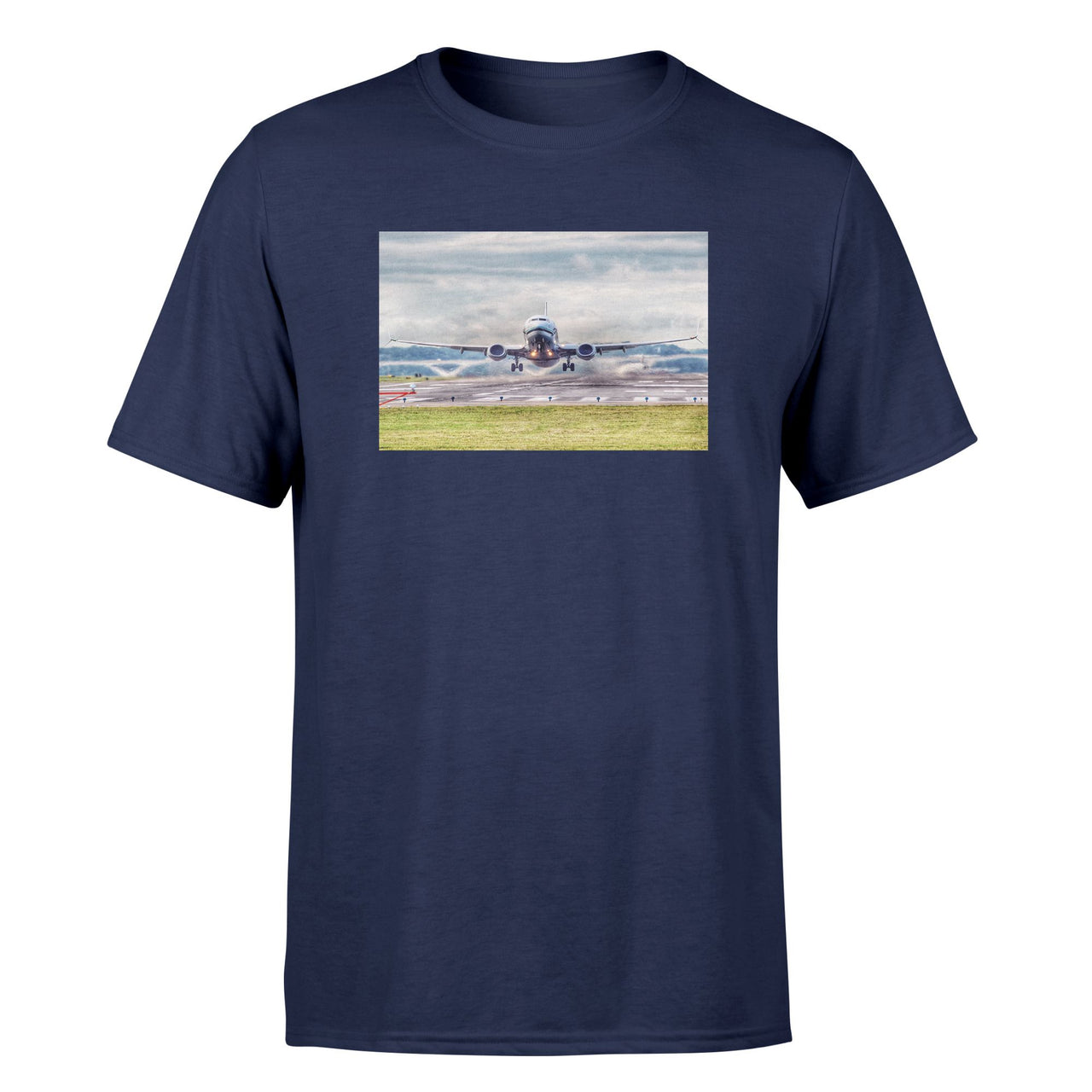 Departing Boeing 737 Designed T-Shirts