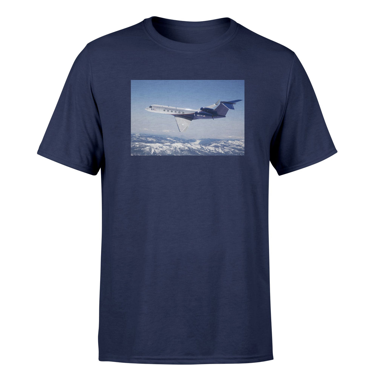 Cruising Gulfstream Jet Designed T-Shirts