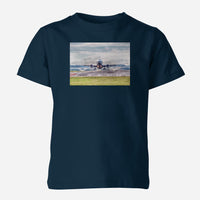 Thumbnail for Departing Boeing 737 Designed Children T-Shirts