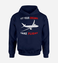 Thumbnail for Let Your Dreams Take Flight Designed Hoodies