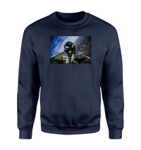 Thumbnail for Amazing Military Pilot Selfie Designed Sweatshirts