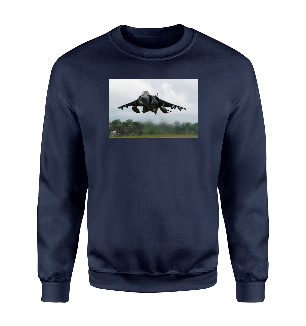 Departing Super Fighter Jet Designed Sweatshirts