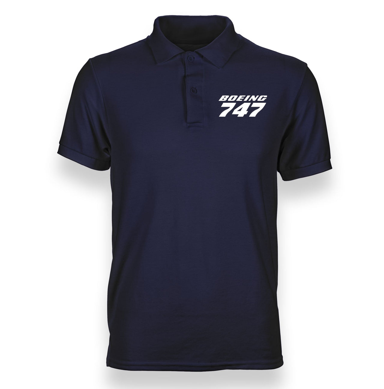Boeing 747 & Text Designed "WOMEN" Polo T-Shirts