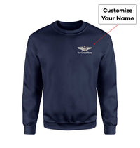 Thumbnail for Custom Name (US Air Force & Star) Designed 3D Sweatshirts
