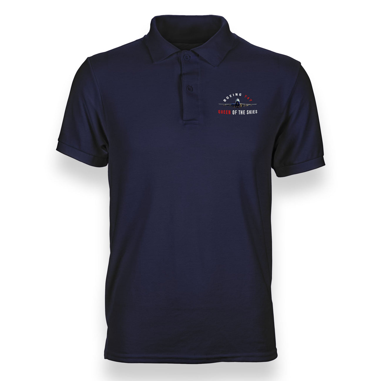 Boeing 747 Queen of the Skies Designed "WOMEN" Polo T-Shirts