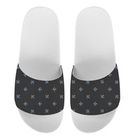 Thumbnail for Nice Airplanes (Gray) Designed Sport Slippers