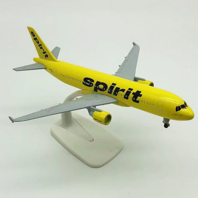 United States Spirit Airlines Airbus A320 Airplane Model (20CM)