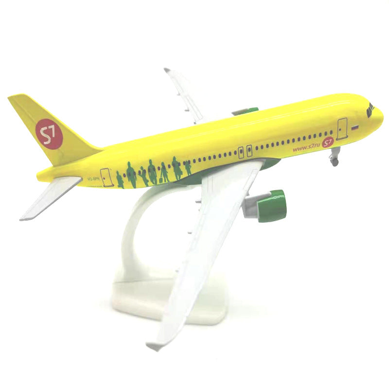 Siberia Airlines Airbus A320 Airplane Model (20CM)
