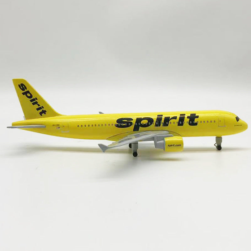 United States Spirit Airlines Airbus A320 Airplane Model (20CM)