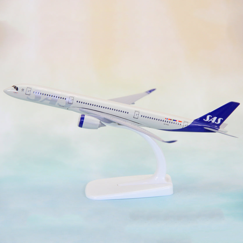 Scandinavian Airlines Systems Airbus A350 Airplane Model (20CM)
