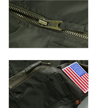 Thumbnail for Custom Flag & Name US Air Force Bomber Jackets