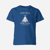 Thumbnail for One Mile of Runway Will Take you Anywhere Designed Children T-Shirts
