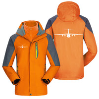 Thumbnail for Ilyushin IL-76 Silhouette Designed Thick Skiing Jackets