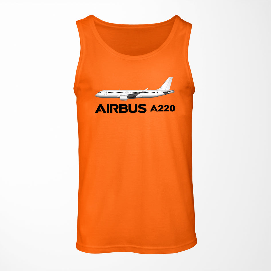 The Airbus A220 Designed Tank Tops