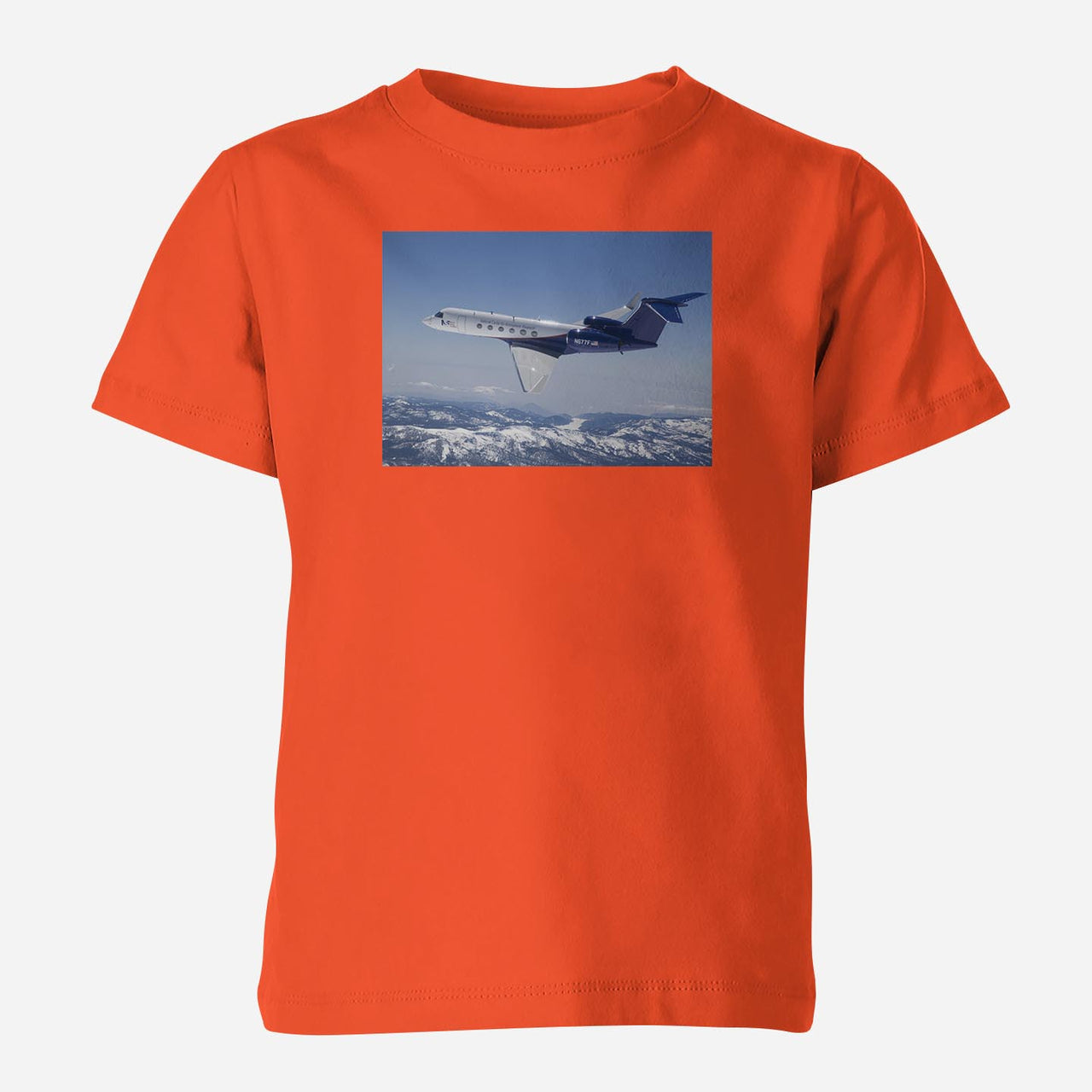 Cruising Gulfstream Jet Designed Children T-Shirts