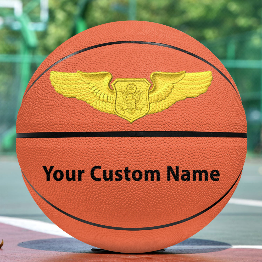 Custom Name (Special US Air Force) Designed Basketball