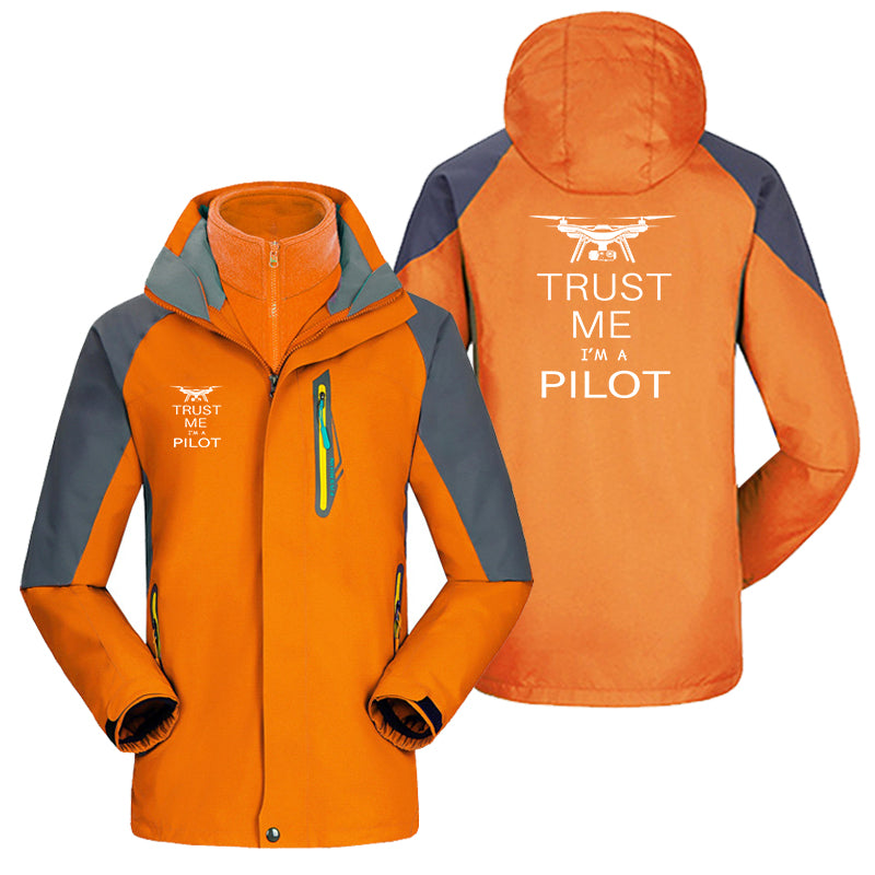 Trust Me I'm a Pilot (Drone) Designed Thick Skiing Jackets