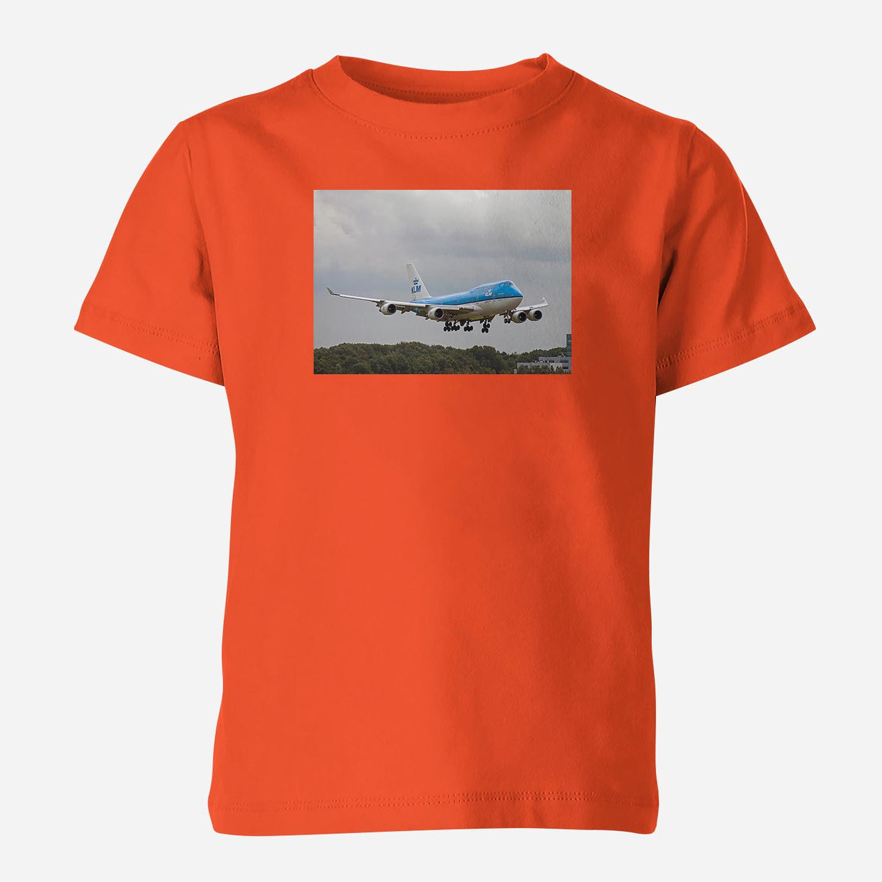 Landing KLM's Boeing 747 Designed Children T-Shirts