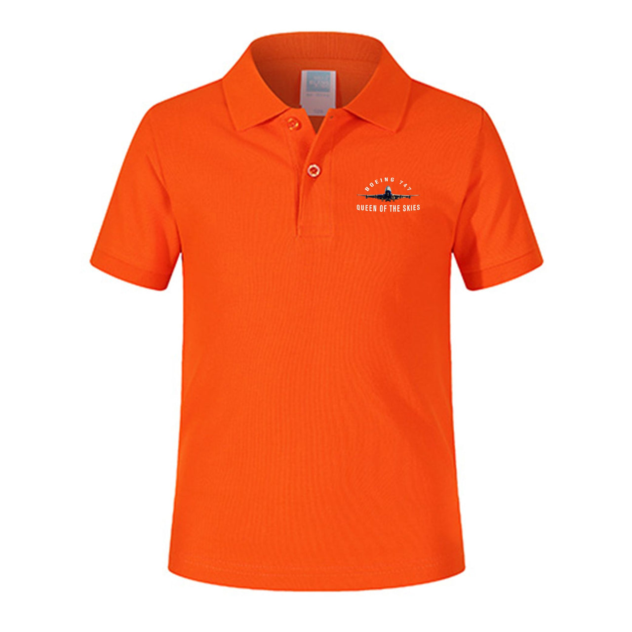 Boeing 747 Queen of the Skies Designed Children Polo T-Shirts