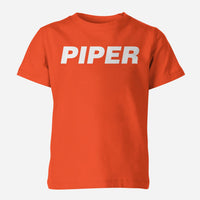 Thumbnail for Piper & Text Designed Children T-Shirts