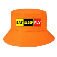 Thumbnail for Eat Sleep Fly (Colourful) Designed Summer & Stylish Hats